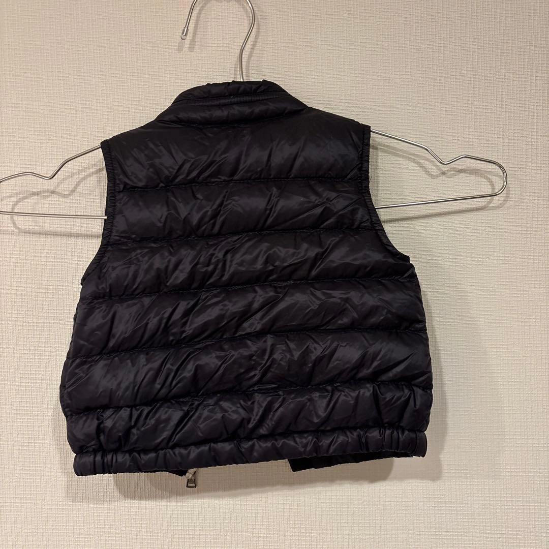 MONCLER ベビー キッズ ダウンベスト 9m 12mの写真4枚目