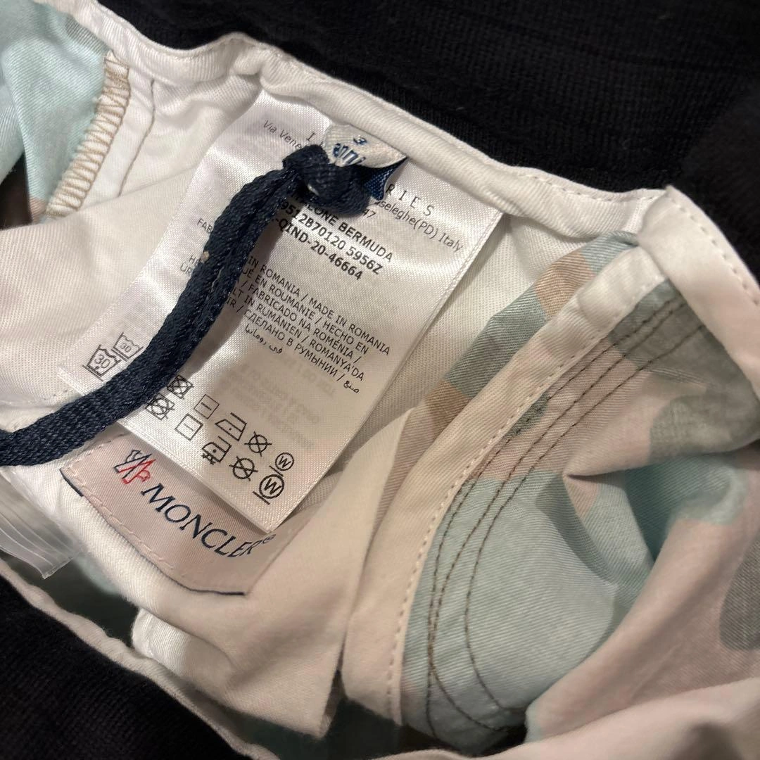 MONCLER ハーフパンツ 10A キッズ 新品 未使用 90 100 3aの写真3枚目