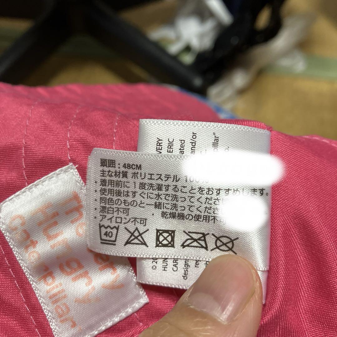 はらぺこあおむし　エリックカール　帽子　幼児子ども　ピンクの写真4枚目