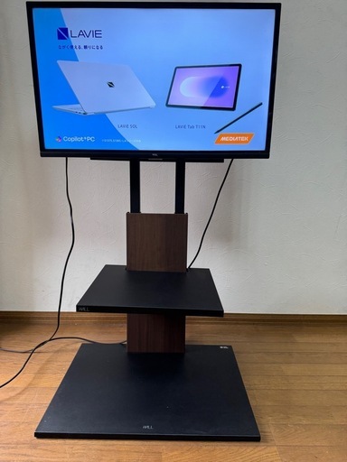 2022年製 32型Android TV EQUALS WALLテレビスタンド付の写真5枚目