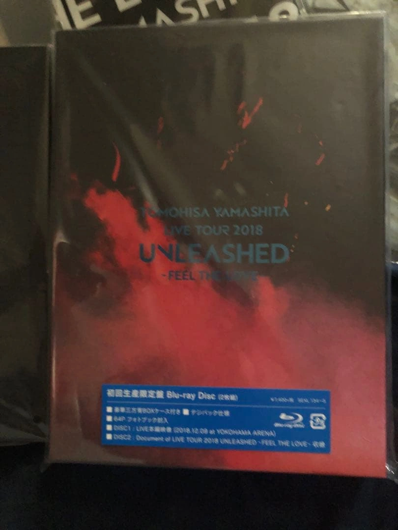 UNLEASHED ライブブルーレイ山下智久 初回限定盤の写真2枚目