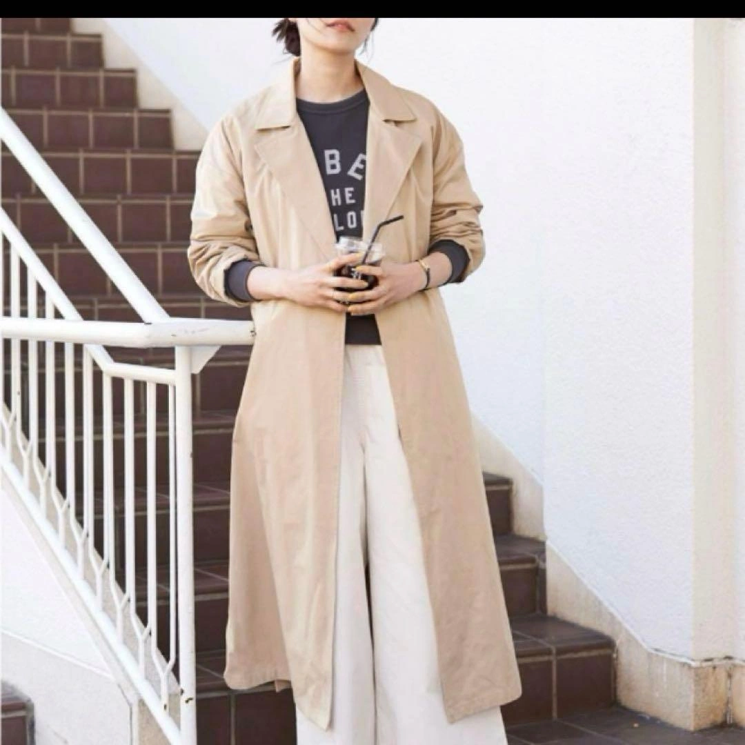 AMERICAN HOLIC ベージュ ロングコート M