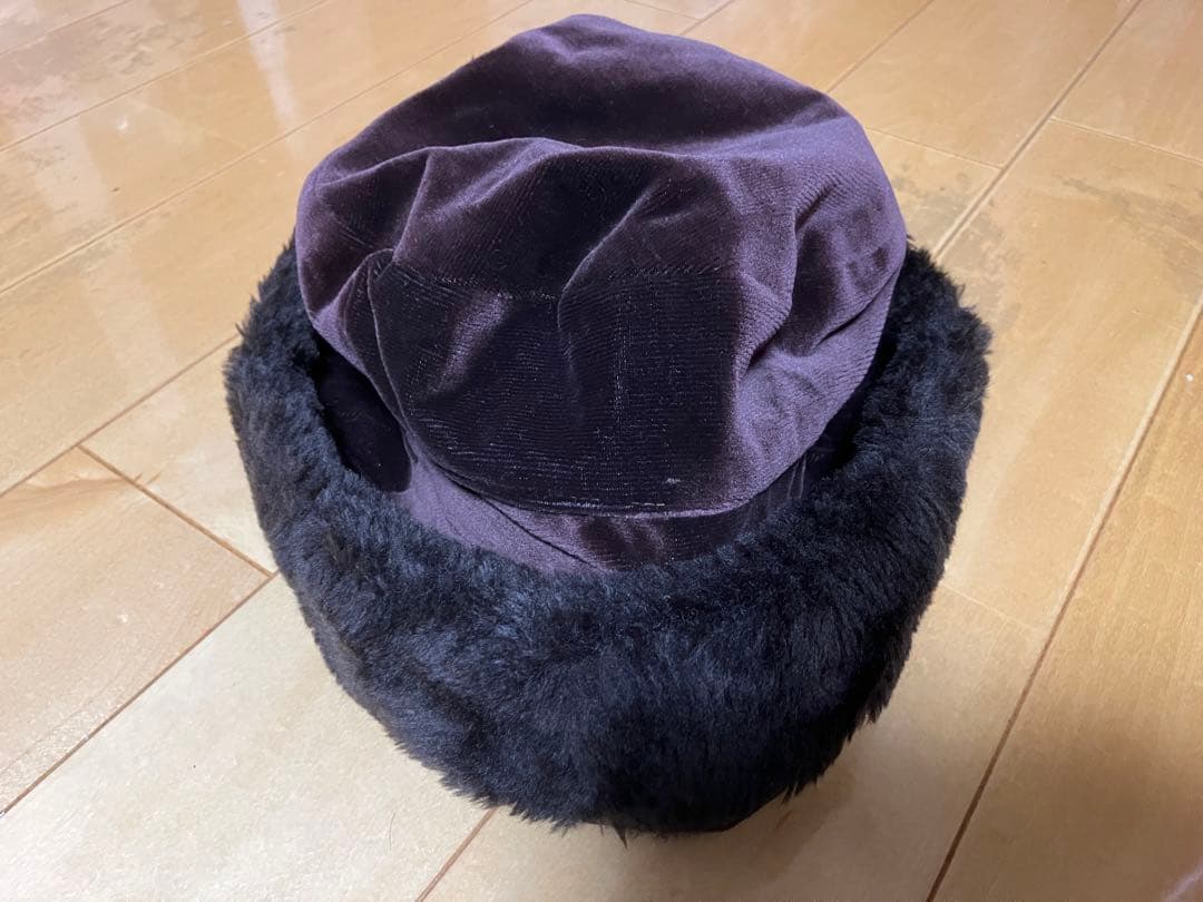 AVANT Garde London ファー付きフライトキャップ M