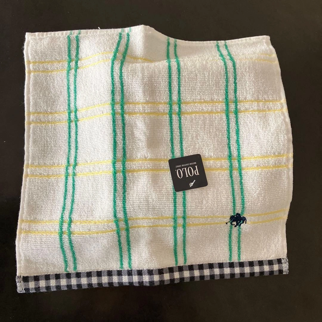 POLO ストライプ ハンカチの写真3枚目