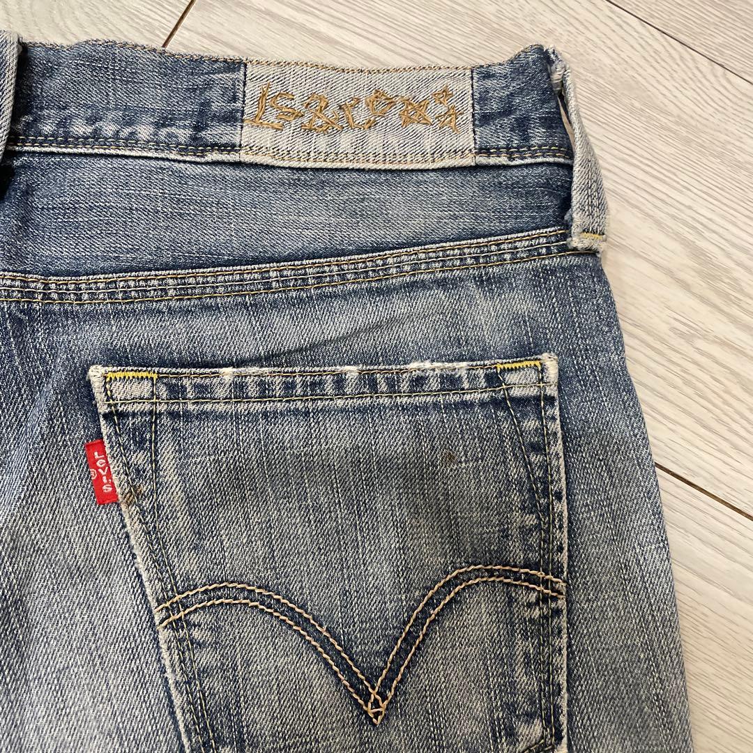 Levi's ストレートデニム ブルーの写真3枚目
