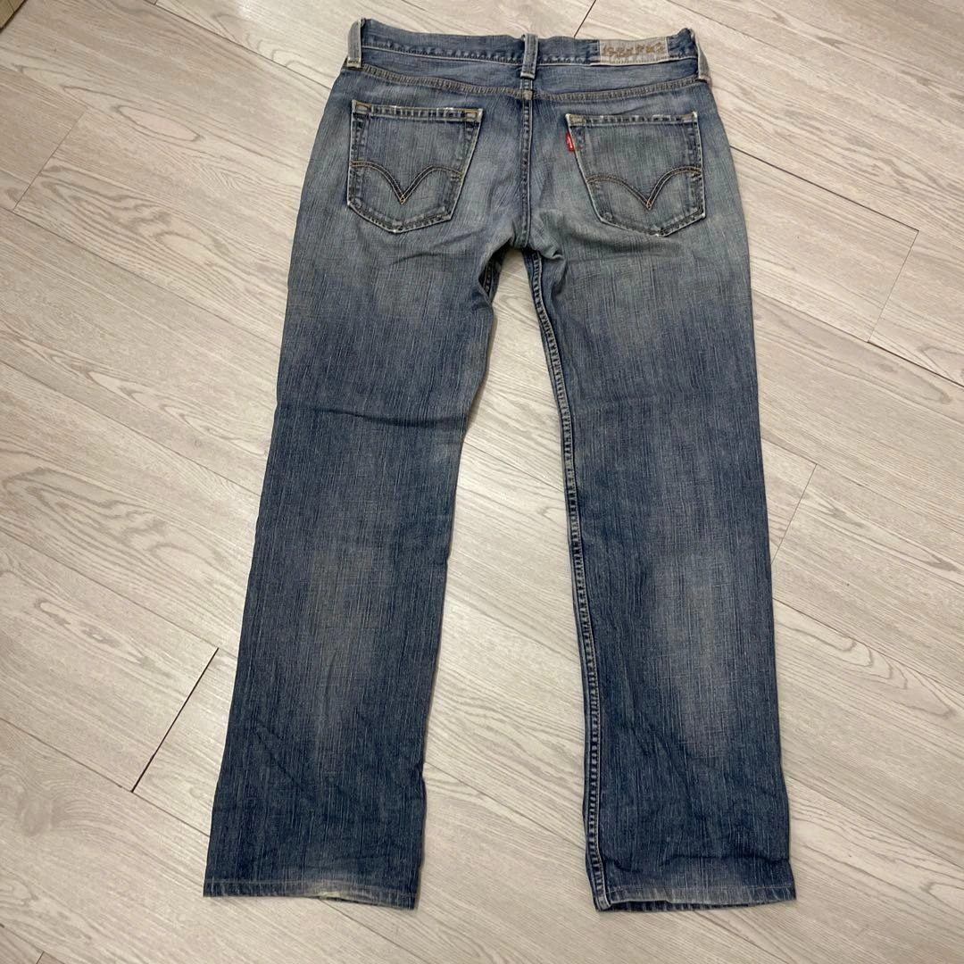 Levi's ストレートデニム ブルーの写真5枚目