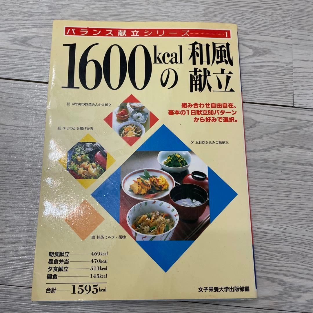 1600kcalの和風献立