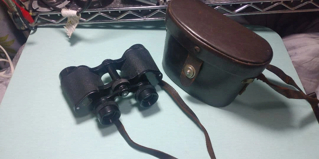 当時物 双眼鏡 okaya optic VISTA