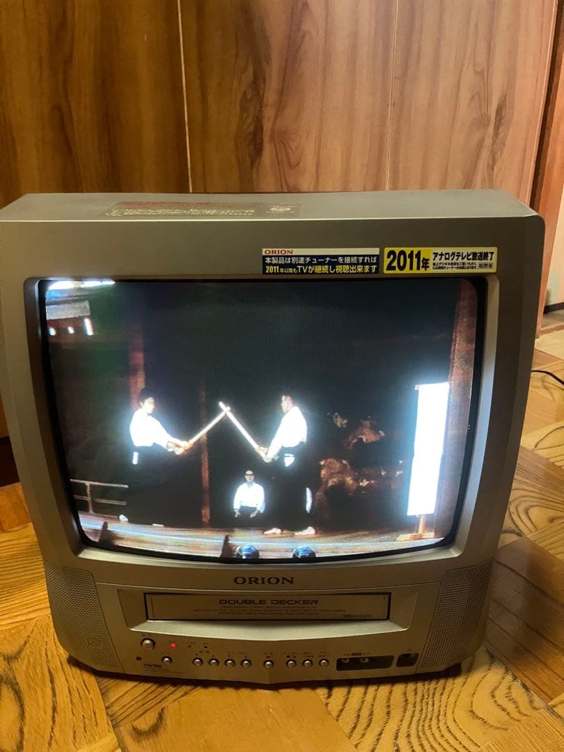 動作確認済 ORION 14VR6R ビデオ付14型カラーテレビ - キャロット