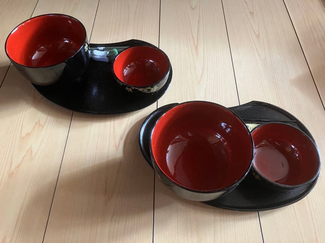 新品未使用 京雅 花友禅会席揃 和食器セット 花柄の写真6枚目