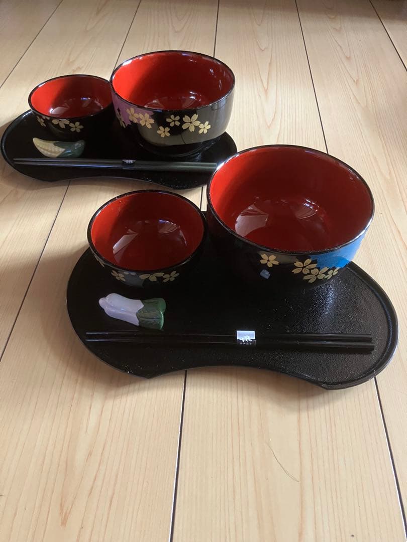 新品未使用 京雅 花友禅会席揃 和食器セット 花柄の写真7枚目
