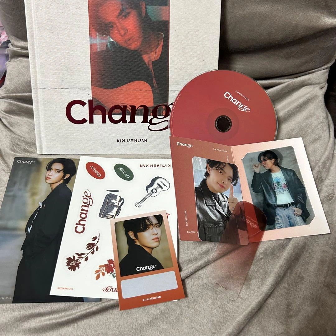 KIM JAE HWAN Change 3rd MINI ALBUM