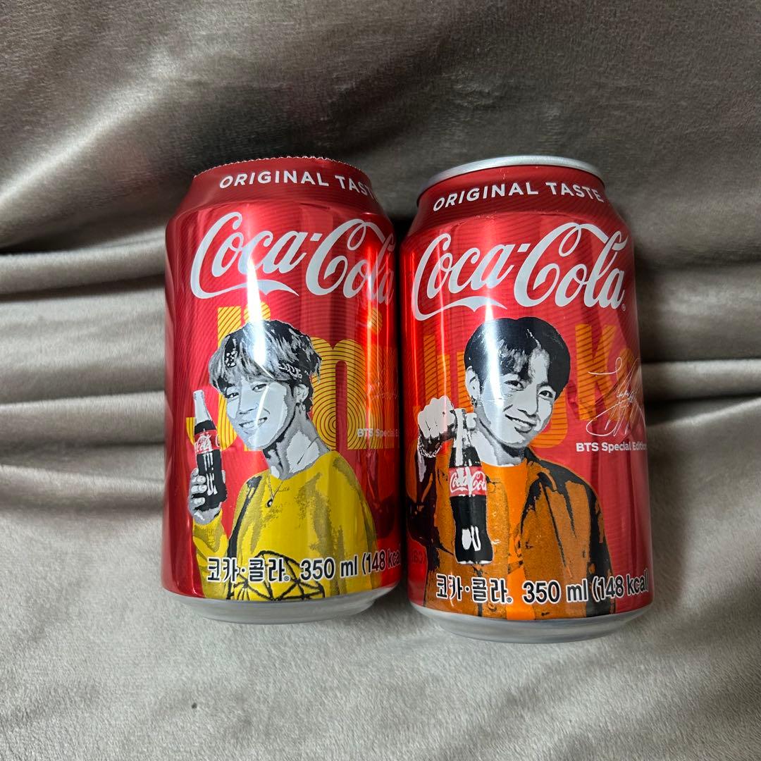 BTSスペシャルエディション コカ・コーラ ジミン　ジョングク