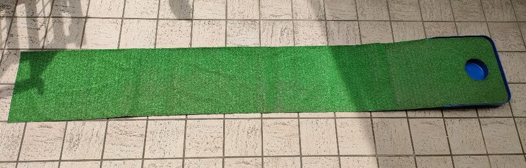 パターゴルフ練習用マット 人工芝 ホール付き　ゴルフ用品