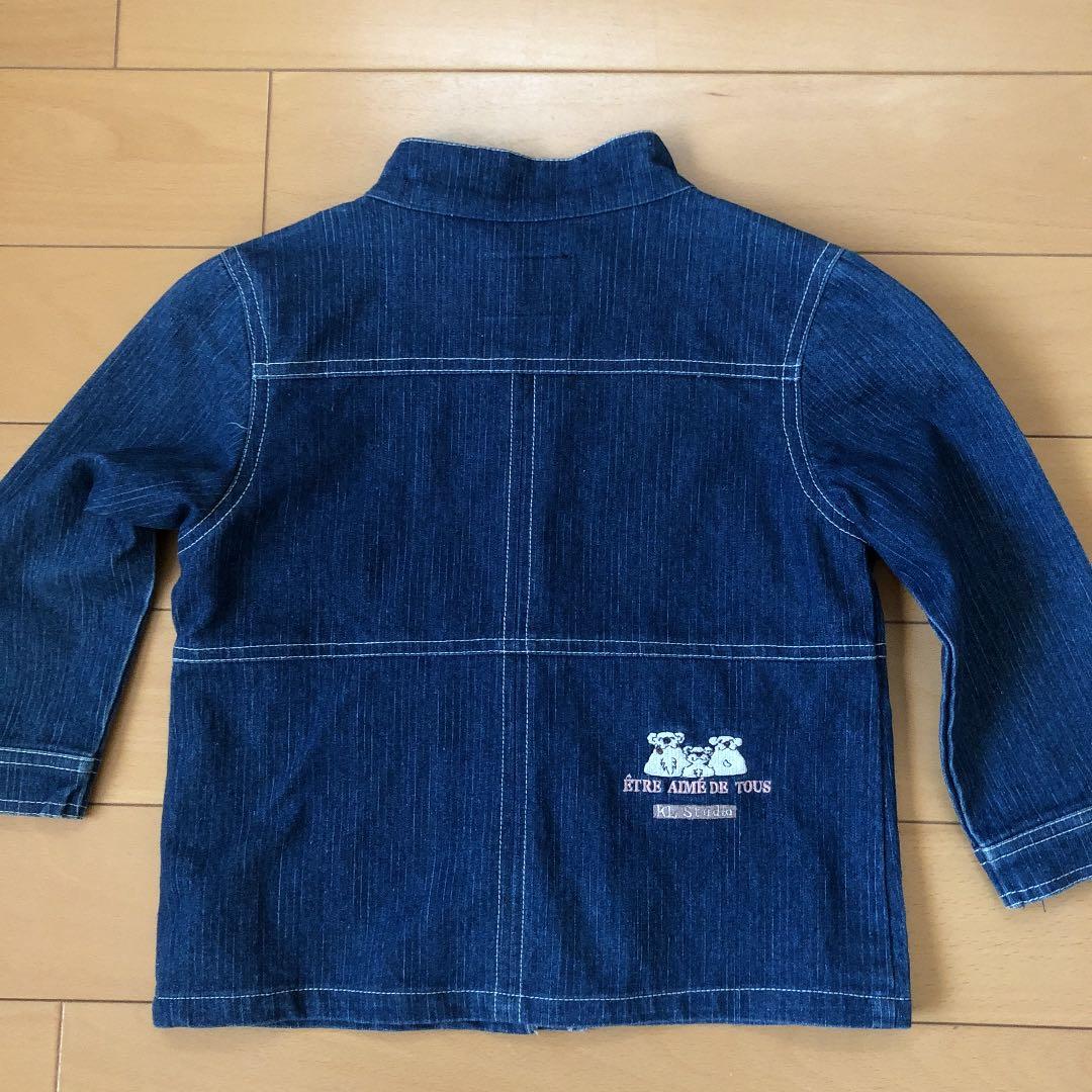 kids Gジャン デニムジャケット 《男女兼用》 100〜110cmの写真3枚目