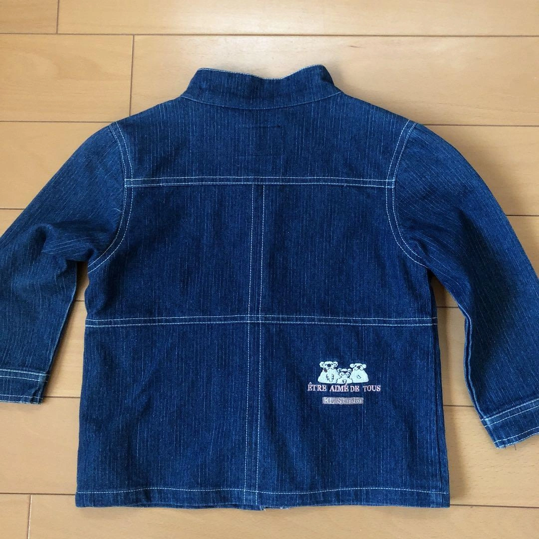 kids Gジャン デニムジャケット 《男女兼用》 100〜110cmの写真3枚目