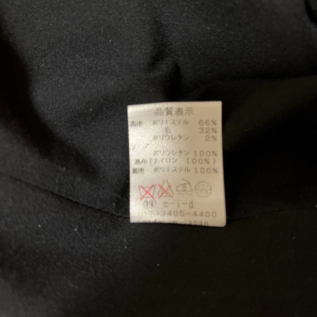 MーPremier 千鳥格子柄ペンシルスカート 38サイズ 【黒✖️白】の写真4枚目