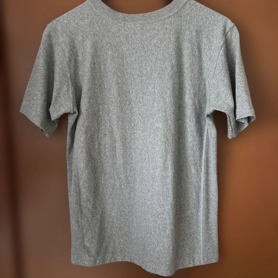 Champion グレー 半袖Tシャツ 迷彩ポケット メンズMサイズの写真2枚目