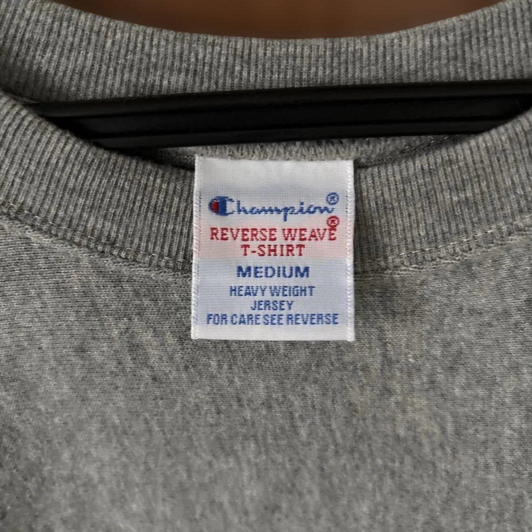 Champion グレー 半袖Tシャツ 迷彩ポケット メンズMサイズの写真6枚目