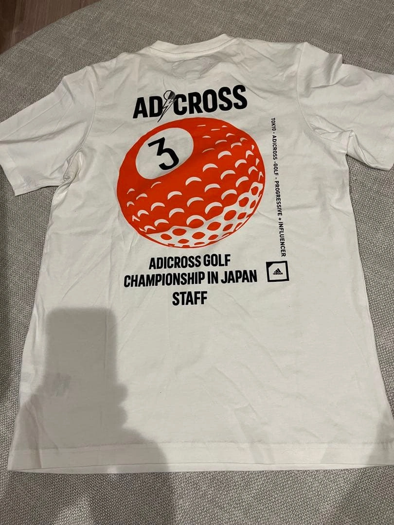 未使用保管品adidas ADICROSS ゴルフシャツ STAFFの写真2枚目