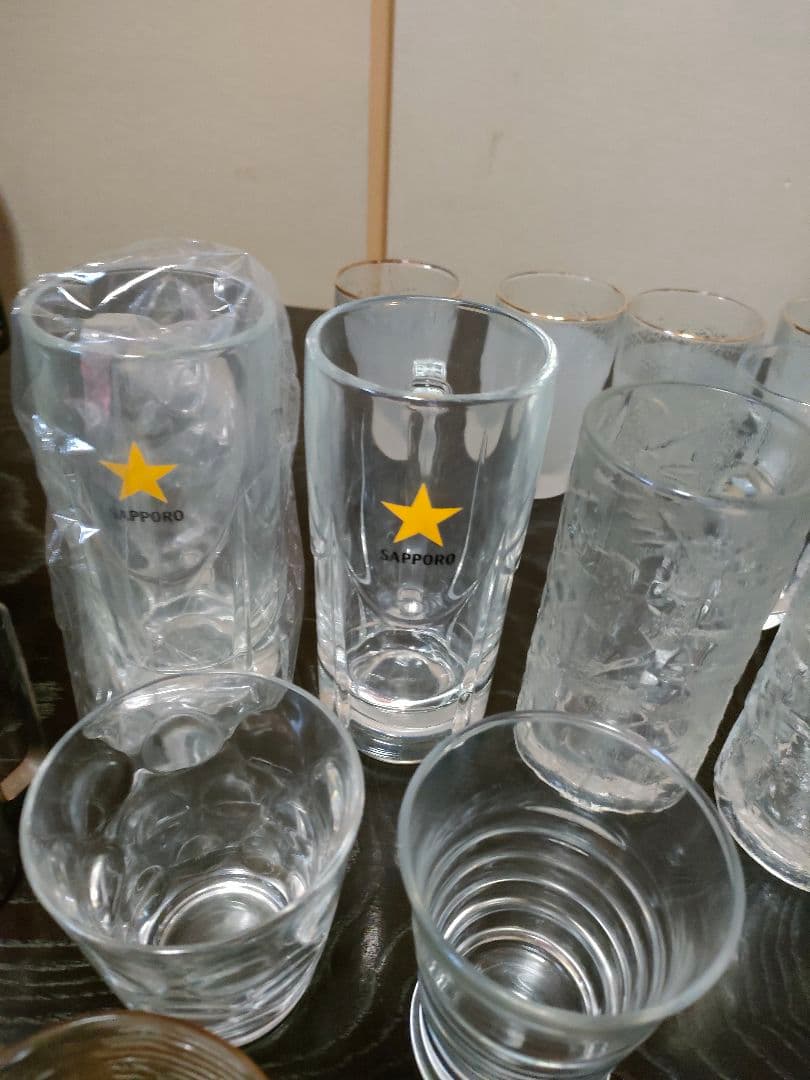 ビールジョッキ ワイングラス ウイスキー ぐい呑 50点以上 大量まとめ売りの写真2枚目