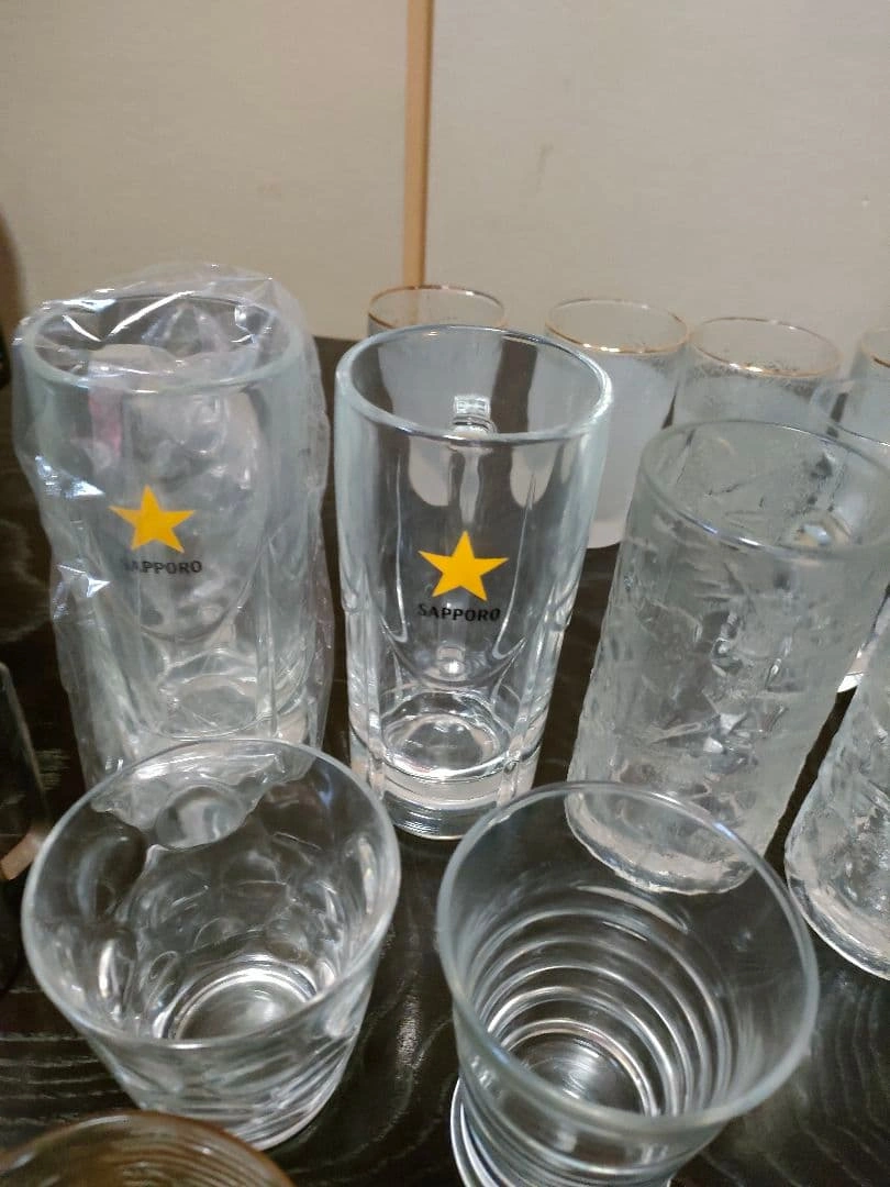 ビールジョッキ ワイングラス ウイスキー ぐい呑 50点以上 大量まとめ売りの写真2枚目