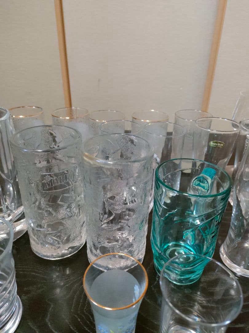 ビールジョッキ ワイングラス ウイスキー ぐい呑 50点以上 大量まとめ売りの写真3枚目