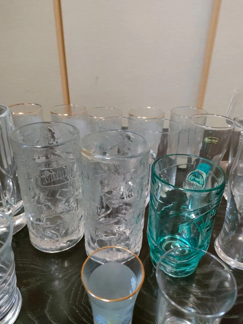 ビールジョッキ ワイングラス ウイスキー ぐい呑 50点以上 大量まとめ売りの写真3枚目