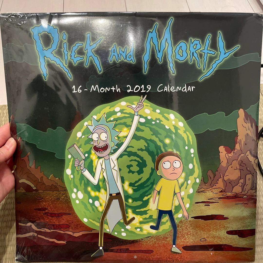 レア(国内非売品) リックアンドモーティ カレンダーRick and Morty