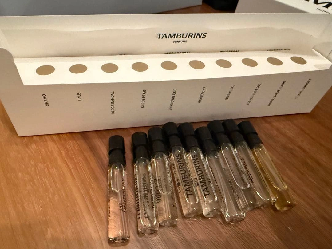 TAMBURINS 香水お試しセットの写真3枚目