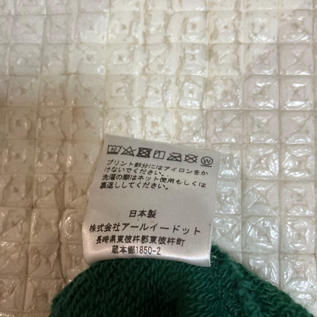 RE.アールイードット 仲里依紗限定フーディ ビックシルエット パーカー緑の写真5枚目