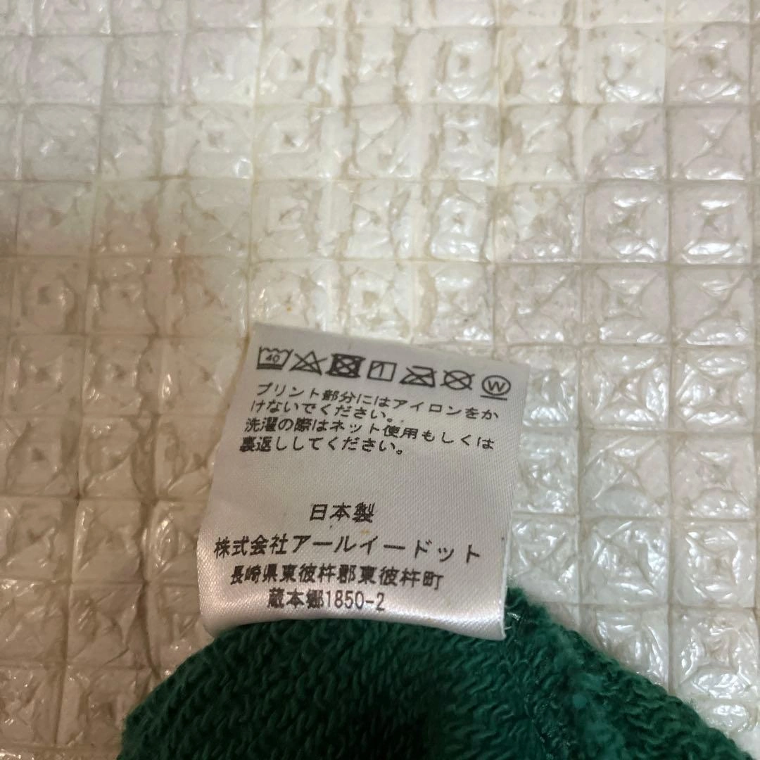 RE.アールイードット 仲里依紗限定フーディ ビックシルエット パーカー緑の写真5枚目