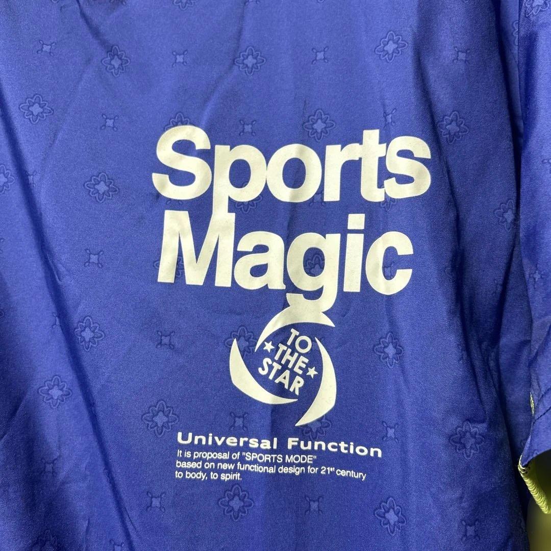 Sports Magic ウォームアップウェア 青/黄緑の写真3枚目