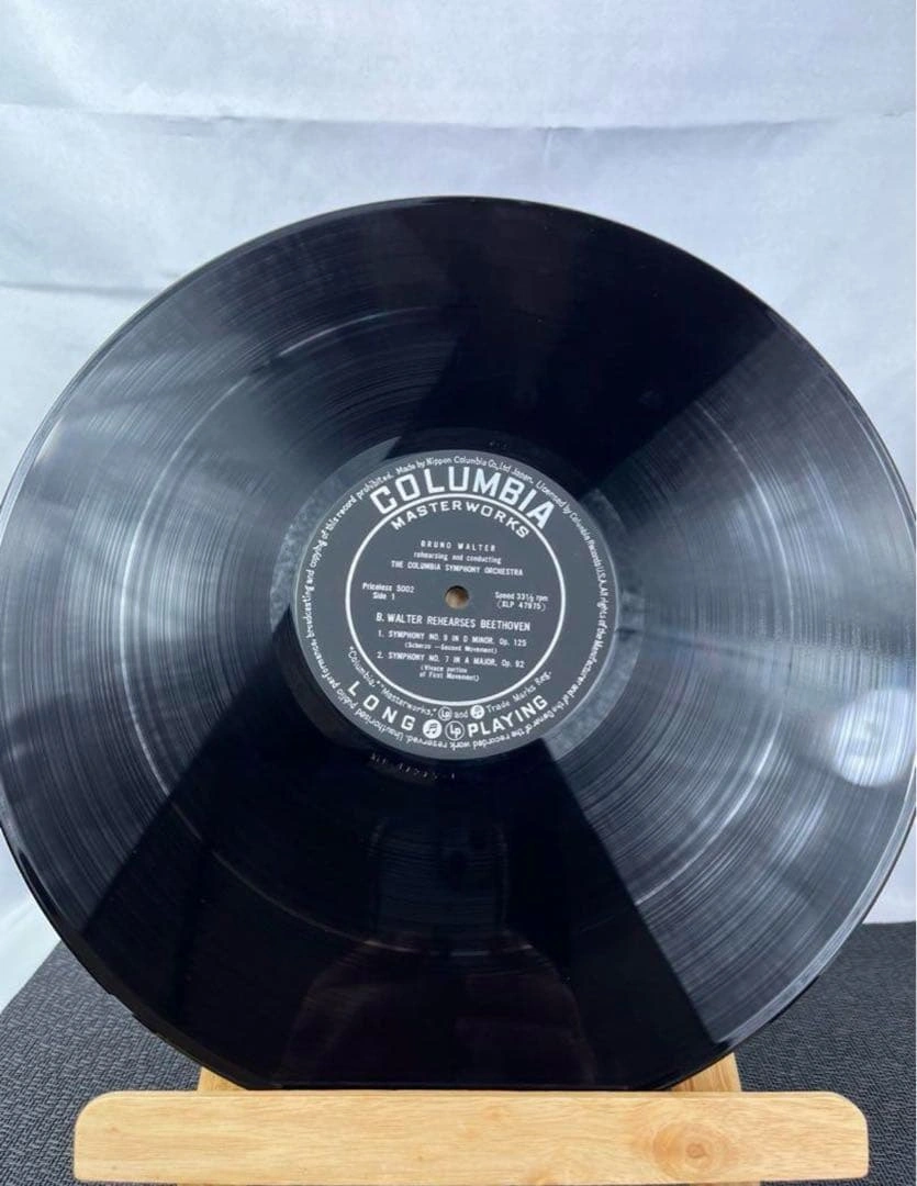 【LP】ベートーベン 「ブルーノ・ワルターの練習風景」978の写真5枚目