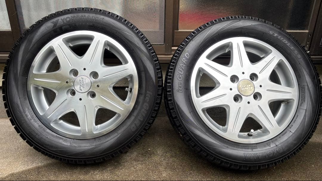 ヨコハマ iceGUARD スタッドレス タイヤ ホイール 4個セット