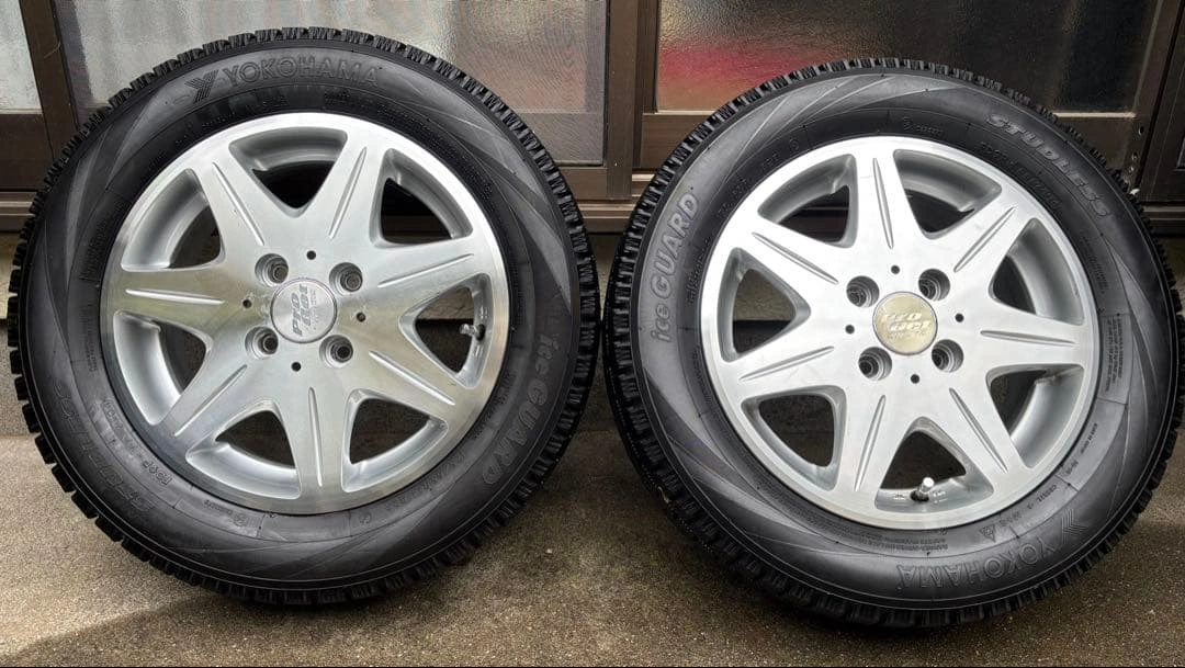ヨコハマ iceGUARD スタッドレス タイヤ ホイール 4個セット