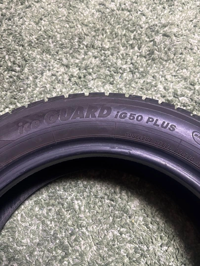 ヨコハマ 155/65R14 75Q スタッドレスタイヤ 4本セットの写真4枚目