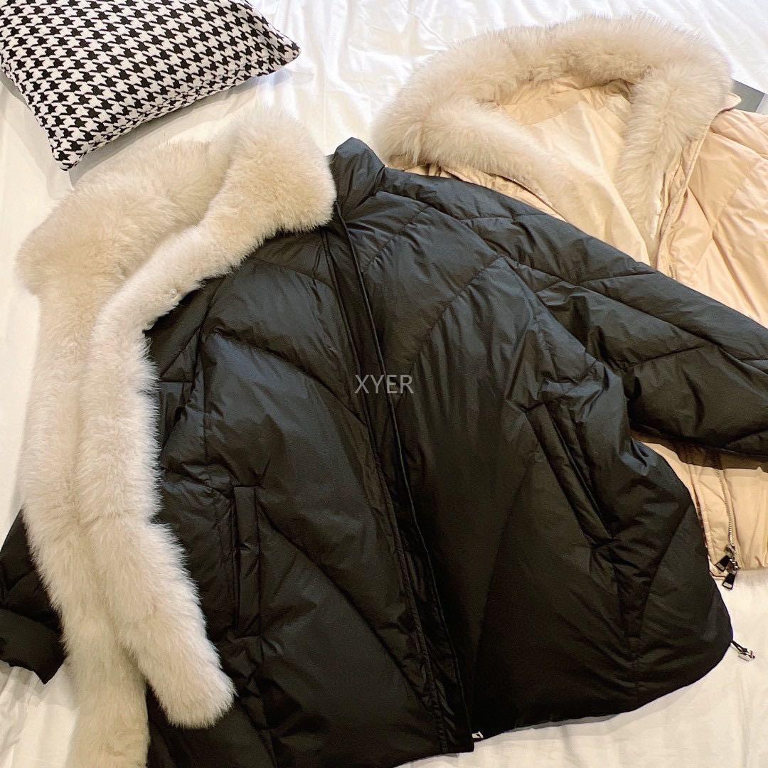 美品　ファー付き　高級ダウンジャケット　Mの写真7枚目
