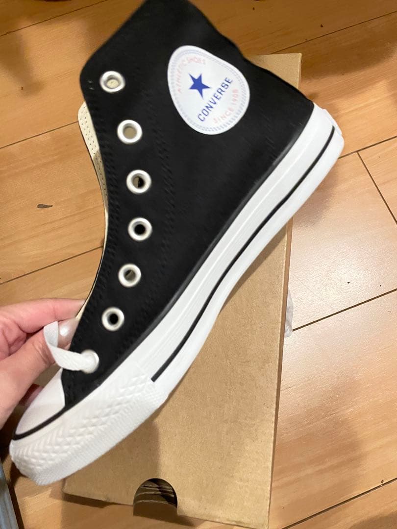 新品　コンバース　ネクスター　ブラック24cm