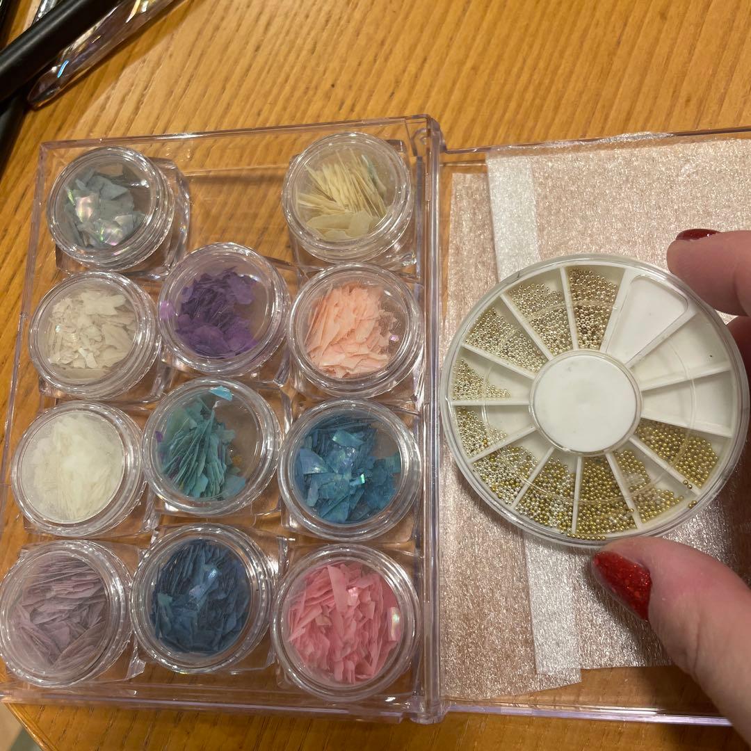 ネイル用品　パーツ12点