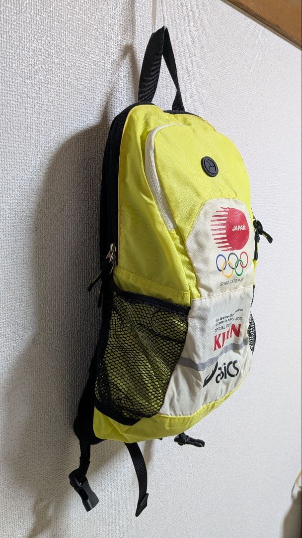 ASICS × KIRIN アテネ五輪 蛍光バックパックの写真2枚目