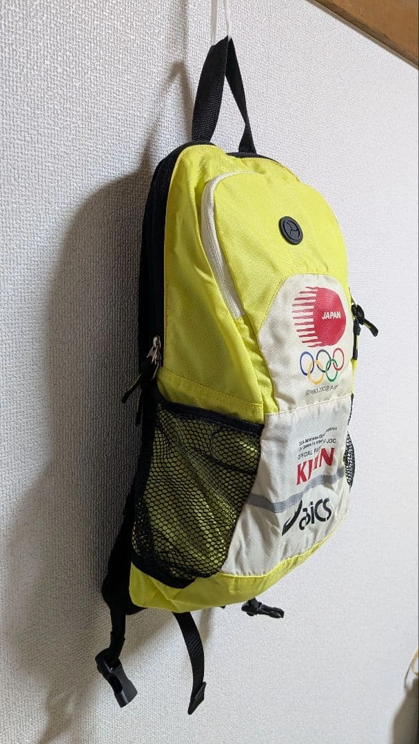 ASICS × KIRIN アテネ五輪 蛍光バックパックの写真2枚目