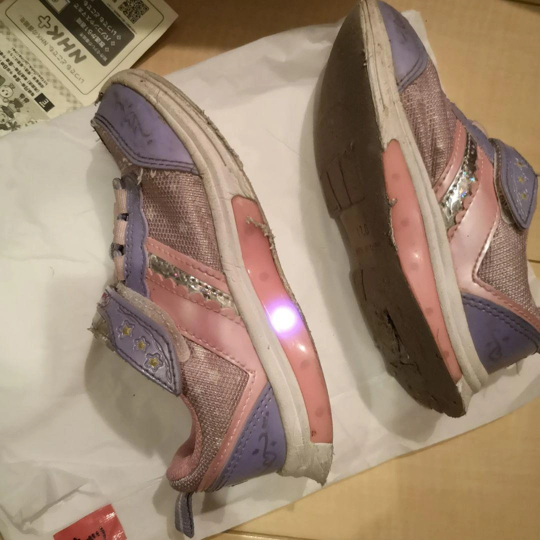 女の子スニーカー17cmの写真6枚目