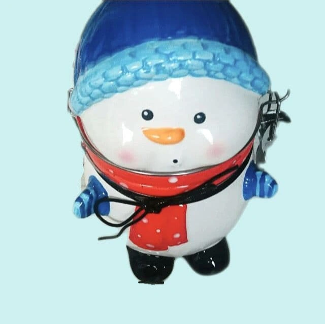 雪だるま 蓋付き収納容器 中型