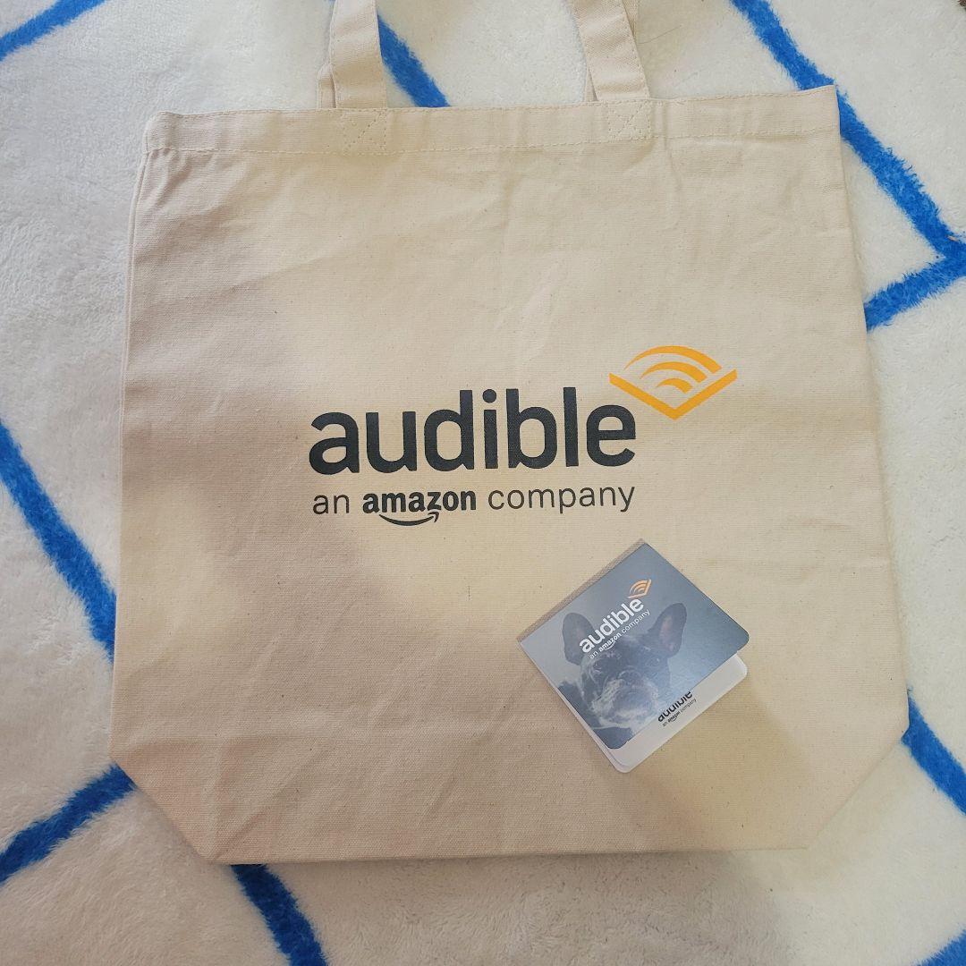 Audible POPUPエコバッグ&メモ
