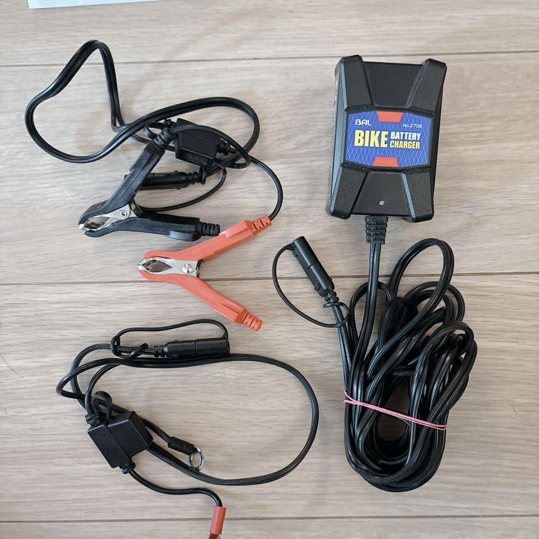 BAL バイクチャージャー バッテリー充電器の写真4枚目