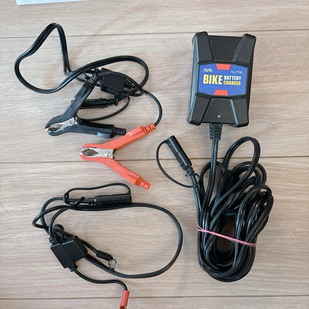 BAL バイクチャージャー バッテリー充電器の写真4枚目