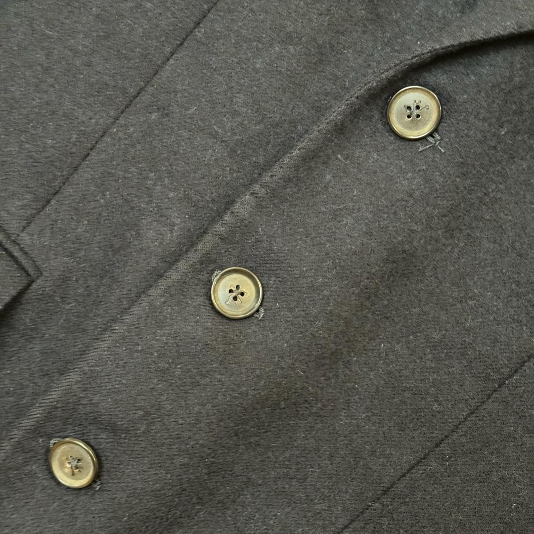 ISAIA イザイア ウール100％ コート サイズ50 紺 イタリア製の写真9枚目