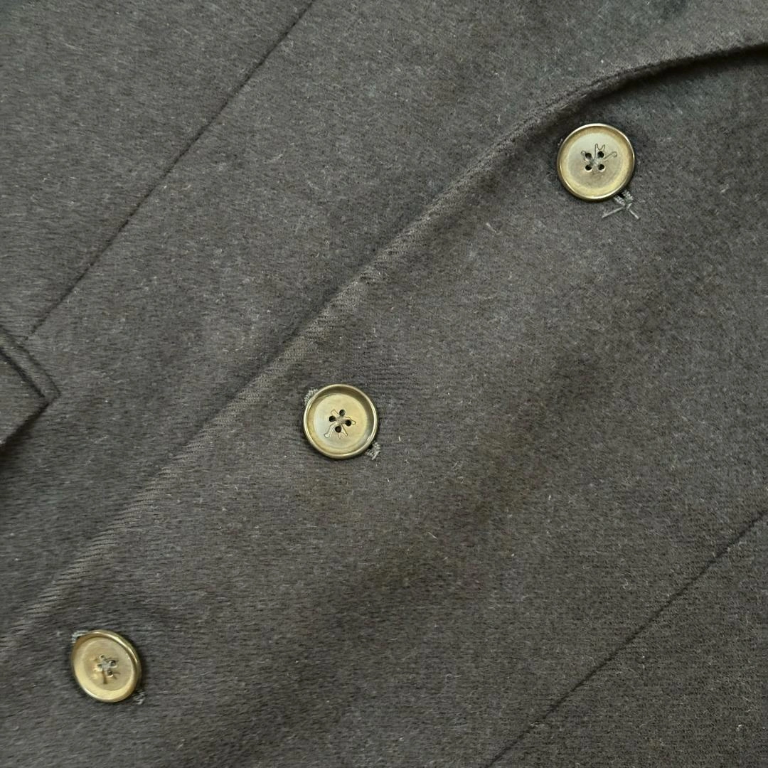 ISAIA イザイア ウール100% コート サイズ50 紺 イタリア製の写真9枚目