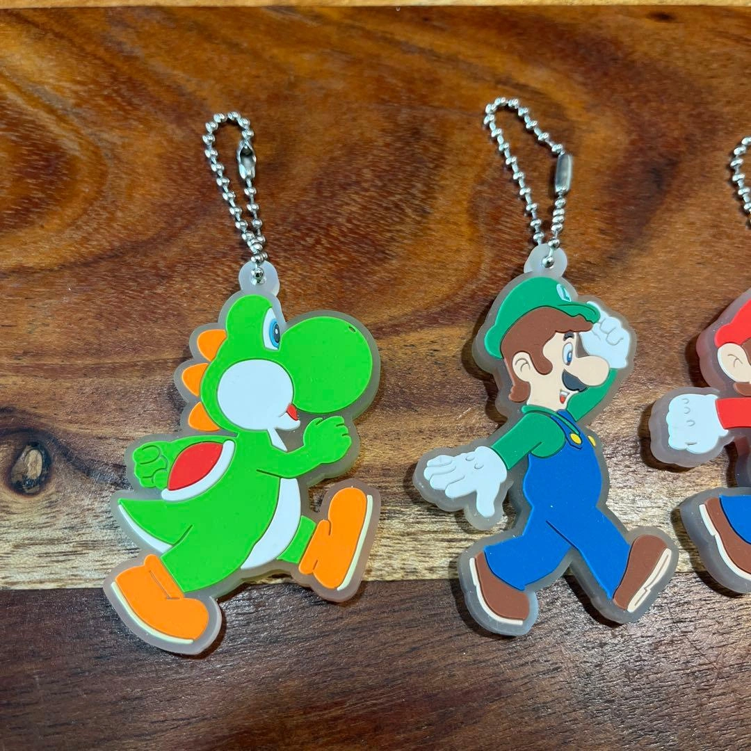 【4点セット】ニンテンドートーキョー マリオ ラバーストラップの写真2枚目